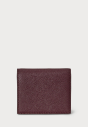 Шкіряний гаманець Ralph Lauren 1159851302 (Бордовий One size)