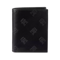Кошелек кожаный Tommy Hilfiger с защитой от RFID 1159851643 (Черный One size)