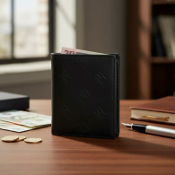 Гаманець шкіряний Tommy Hilfiger із захистом від RFID 1159851643 (Чорний One size)