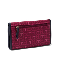 Стильный женский кошелек Tommy Hilfiger с логотипом 1159851792 (Розовый One size)