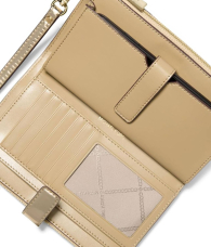 Женский кошелек Michael Kors в подарочной коробке 1159853181 (Золотистый One size)