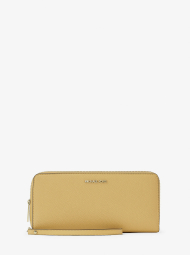 Шкіряний гаманець Michael Kors у подарунковій коробці 1159854007 (Жовтий One size)