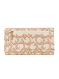 Жіночий гаманець Marva Guess на кнопці 1159854034 (Білий/Бежевий One size)