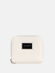 Жіночий міні-гаманець Guess на блискавці 1159854181 (Молочний One size)