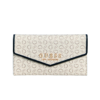 Жіночий гаманець Kiran Guess на кнопці 1159859030 (Сірий One size)