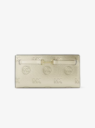 Женский кошелек Carson Michael Kors на кнопке 1159861686 (Золотистый One size)