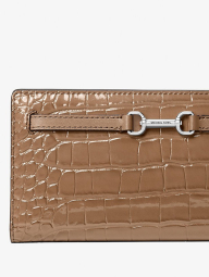 Женский кошелек Carson Michael Kors на кнопке 1159862044 (Коричневый One size)