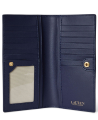 Женский кошелек Lauren Ralph Lauren из натуральной кожи 1159864720 (Синий One size)