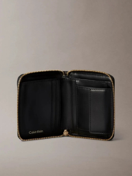 Кошелек Calvin Klein с принтом 1159886075 (Черный One size)