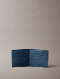 Шкіряний гаманець Calvin Klein із захистом від RFID 1159916868 (Синій One size)