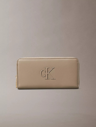 Жіночий гаманець Calvin Klein з логотипом 1159999591 (Бежевий One size)