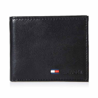 Шкіряний гаманець Tommy Hilfiger гаманець 1160951303 (Чорний One size)