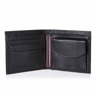 Шкіряний гаманець Tommy Hilfiger гаманець 1160951303 (Чорний One size)