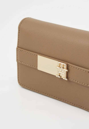 Гаманець Tommy Hilfiger на кнопці 1161057560 (Коричневий One size)