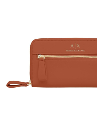 Кошелек Armani Exchange с логотипом 1161377758 (Коричневый One size)