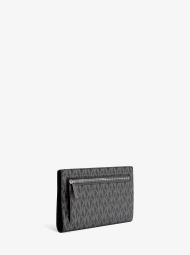Женский кошелек Carson на кнопке Michael Kors в подарочной коробке 1162649495 (Черный One size)