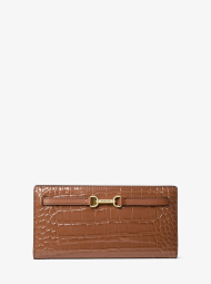Женский кошелек Carson Michael Kors на кнопке 1162672367 (Коричневый One size)