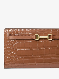 Женский кошелек Carson Michael Kors на кнопке 1162672367 (Коричневый One size)