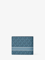 Мужской кошелек Cooper Michael Kors с картхолдером в подарочной коробке 1162684291 (Синий One size)