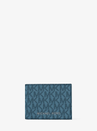 Мужской кошелек Cooper Michael Kors с картхолдером в подарочной коробке 1162684291 (Синий One size)