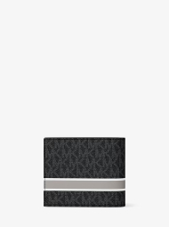 Мужской кошелек Cooper Michael Kors с картхолдером в подарочной коробке 1162810876 (Черный One size)