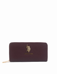 Женский кошелек U.S. Polo Assn 1162821628 (Бордовый One size)