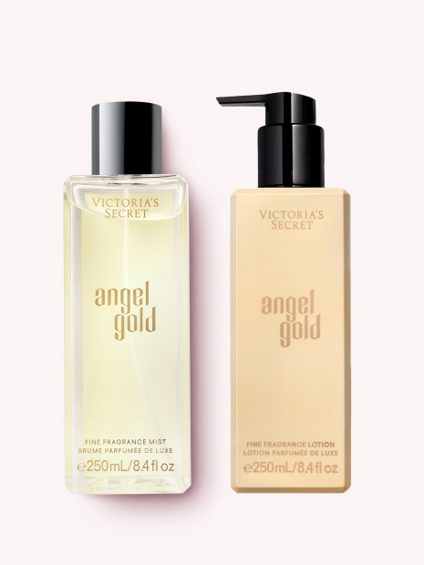 Набір Victoria's Secret Angel Gold лосьйон та міст 1159841176 (Золотистий 250 ml/250 ml)