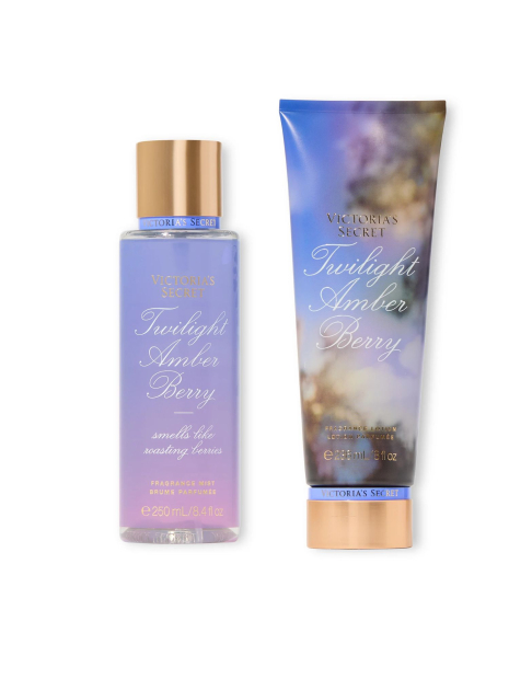 Набор для тела Twilight Amber Berry Victoria’s Secret мист и лосьон 1159842492 (Синий 236 ml/250 ml)