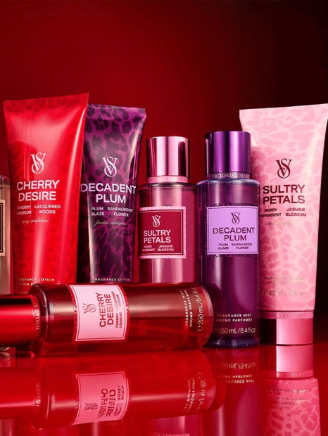 Набор для тела Sultry Petals Victoria’s Secret мист и лосьон 1159843169 (Розовый 236 ml/250 ml)