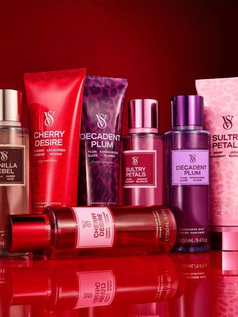 Набор для тела Cherry Desire Victoria’s Secret мист и лосьон 1159843174 (Красный 236 ml/250 ml)