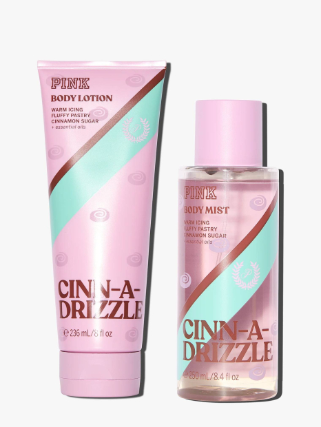 Набор для тела Cinn-a-Drizzle Victoria’s Secret Pink 1159844951 (Розовый 236 ml/250 ml)