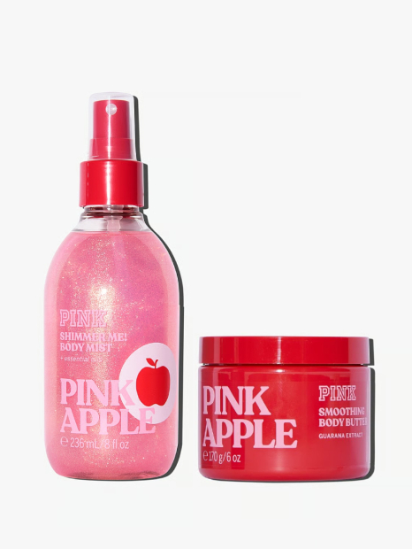 Набор для тела PINK APPLE от Victoria’s Secret Pink мист и масло 1159847219 (Красный One Size)