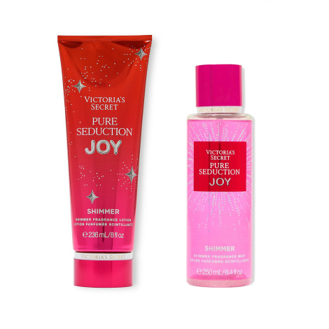 Набор для тела Pure Seduction Joy Shimmer от Victoria’s Secret 1159849714 (Красный One Size)