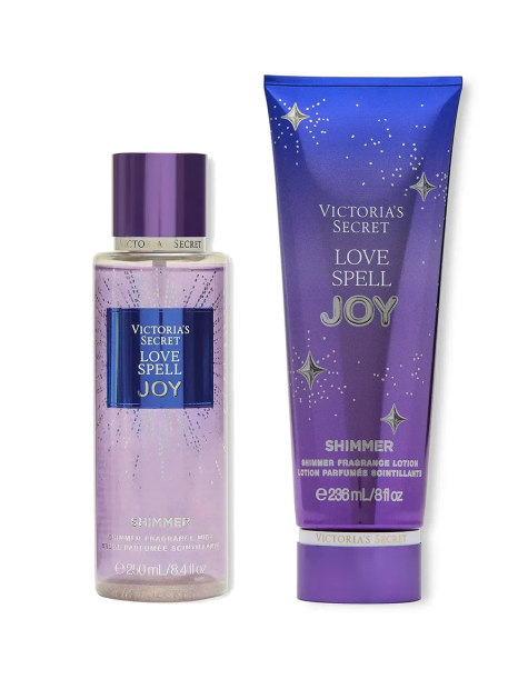 Набор для тела Love Spell Joy Shimmer от Victoria’s Secret 1159849727 (Сиреневый One Size)