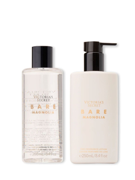Набор для тела Bare Magnolia Victoria’s Secret мист и лосьон 1159852716 (Бежевый 250 ml/250 ml)