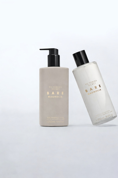 Набор для тела Bare Magnolia Victoria’s Secret мист и лосьон 1159852716 (Бежевый 250 ml/250 ml)