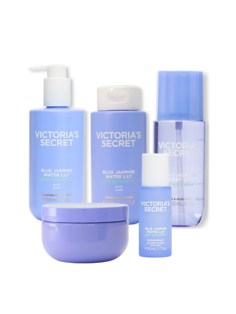 Большой набор для тела Blue Jasmine Water Lily Victoria’s Secret 1159852791 (Голубой One Size)