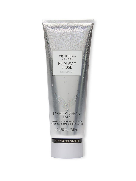 Набір для тіла Runway Pose Shimmer Victoria's Secret міст та лосьйон 1159854469 (Сріблястий 236 ml/250 ml)