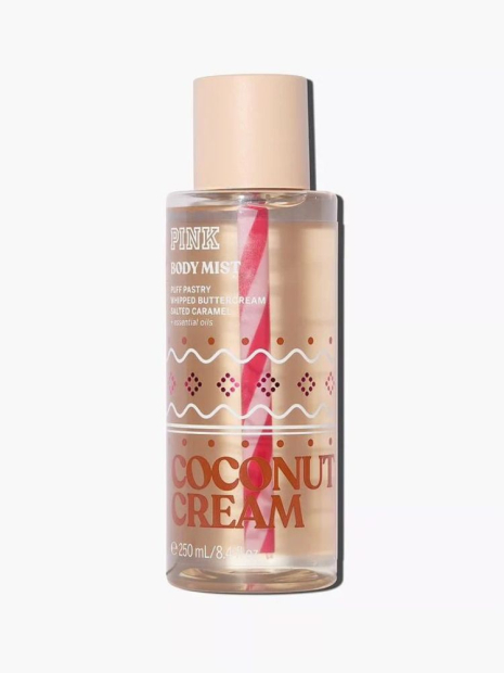 Набор для тела Coconut Cream Victoria’s Secret Pink мист и лосьон 1159855560 (Бежевый 236 ml/250 ml)