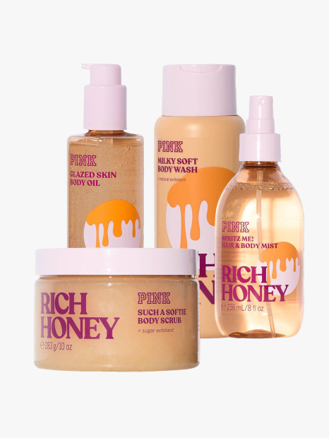 Набір для тіла RICH HONEY Victoria's Secret Pink 1159856029 (Жовтий One Size)