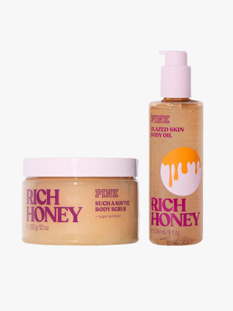 Набір для тіла RICH HONEY Victoria's Secret Pink 1159856037 (Жовтий One Size)