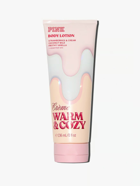 Набір для тіла Crème Warm & Cozy Victoria Secret Pink 1159856275 (Рожевий 236 ml/250 ml)