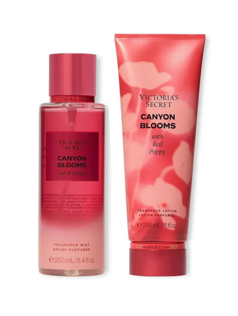 Набір для тіла Canyon Blooms Victoria's Secret міст та лосьйон 1159857278 (Червоний 236 ml/250 ml)