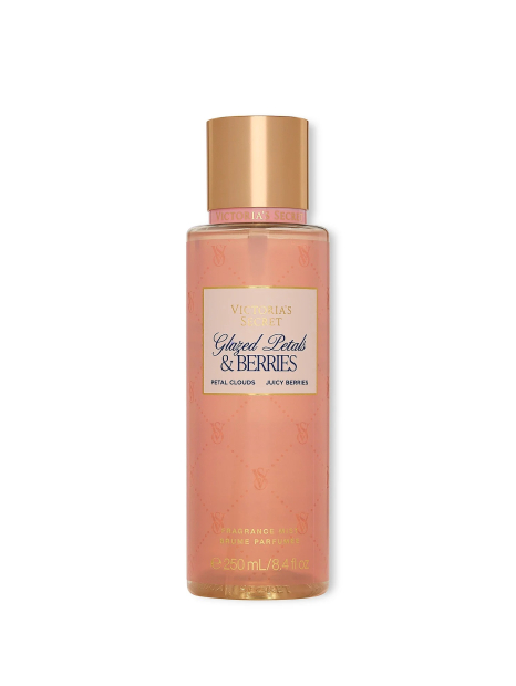 Набор для тела Glazed Petals & Berries Victoria’s Secret мист и лосьон 1159859433 (Розовый 236 ml/250 ml)