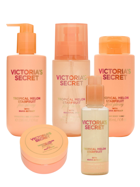 Большой набор для тела Tropical Melon Starfruit Victoria’s Secre 1159864838 (Оранжевый One Size)