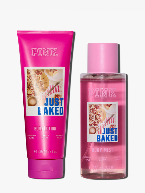 Набор для тела Just Baked Victoria’s Secret Pink 1162541718 (Розовый 236 ml/250 ml)