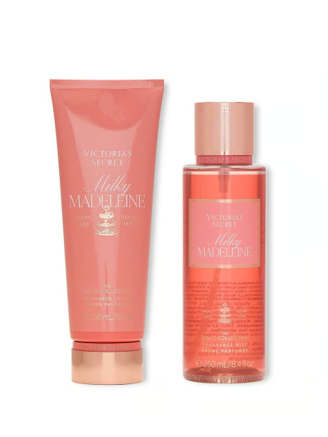Набор Victoria’s Secret Milky Madeleine лосьон и мист 1162551460 (Красный 236 ml/250 ml)