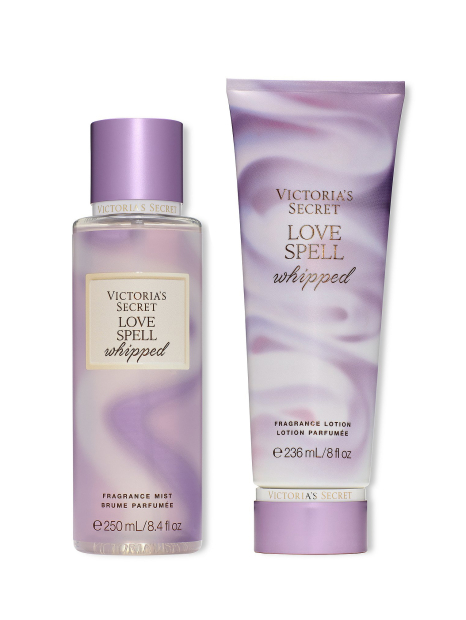 Набір для тіла Love Spell Whipped Victoria's Secret міст і лосьйон 1162558052 (бузковий 236 ml/250 ml)