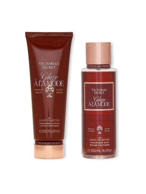 Набор для тела Glaze a La Mode Victoria’s Secret мист и лосьон 1162622826 (Коричневый 236 ml/250 ml)