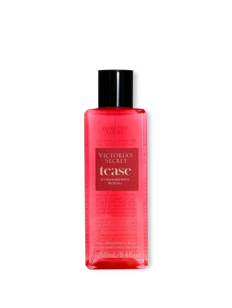 Набор для тела Tease Strawberry Bisou Victoria’s Secret мист и лосьон 1162799890 (Красный 250 ml/250 ml)